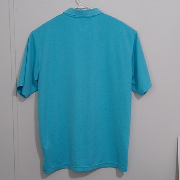 Caribbean Joe Turquoise Polo Golf Shirt Large - Picture 4 of 5